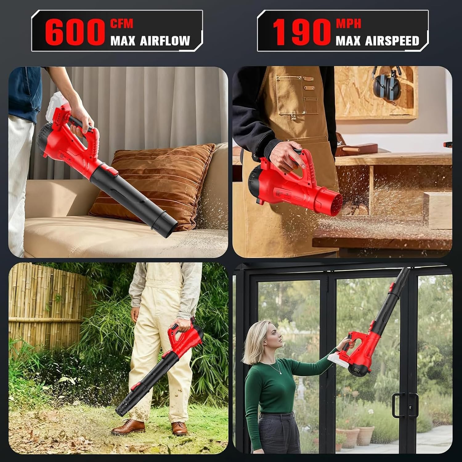 Efficient Brushless Motor Extended Blower Bare Tool 30000RPM Compatible Your Batteries for Power Tool Extended Blower Bare Featuring Brushless Motor Battery Not Included