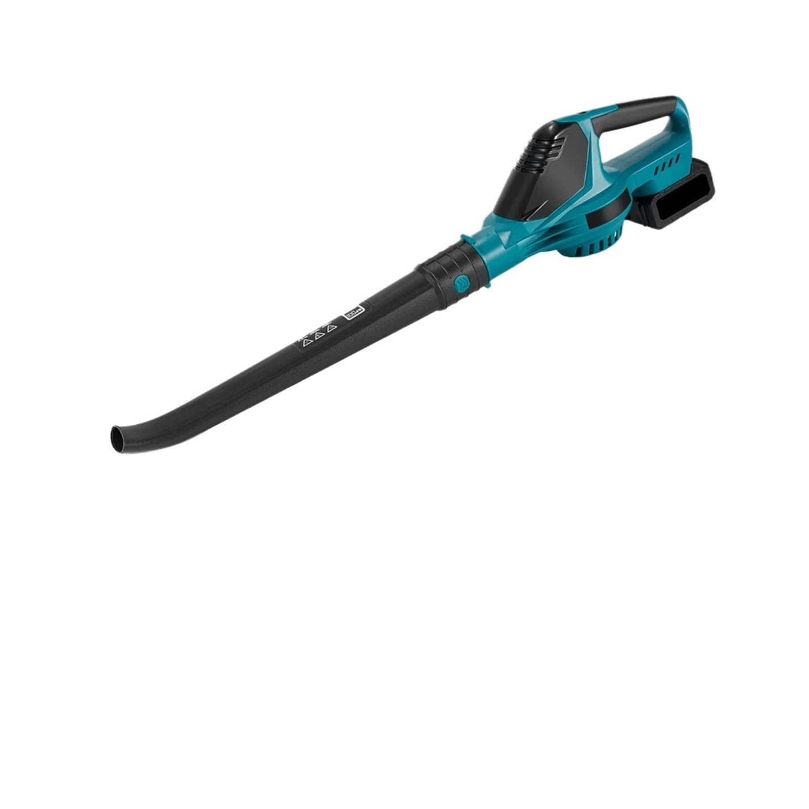 5500W Brushless Electric Air Blower 5 Gears Cordless Leaf Blower Super Powerful Blower Cleaning Tools for 18V Battery Pin(2 Battery EU Plug)