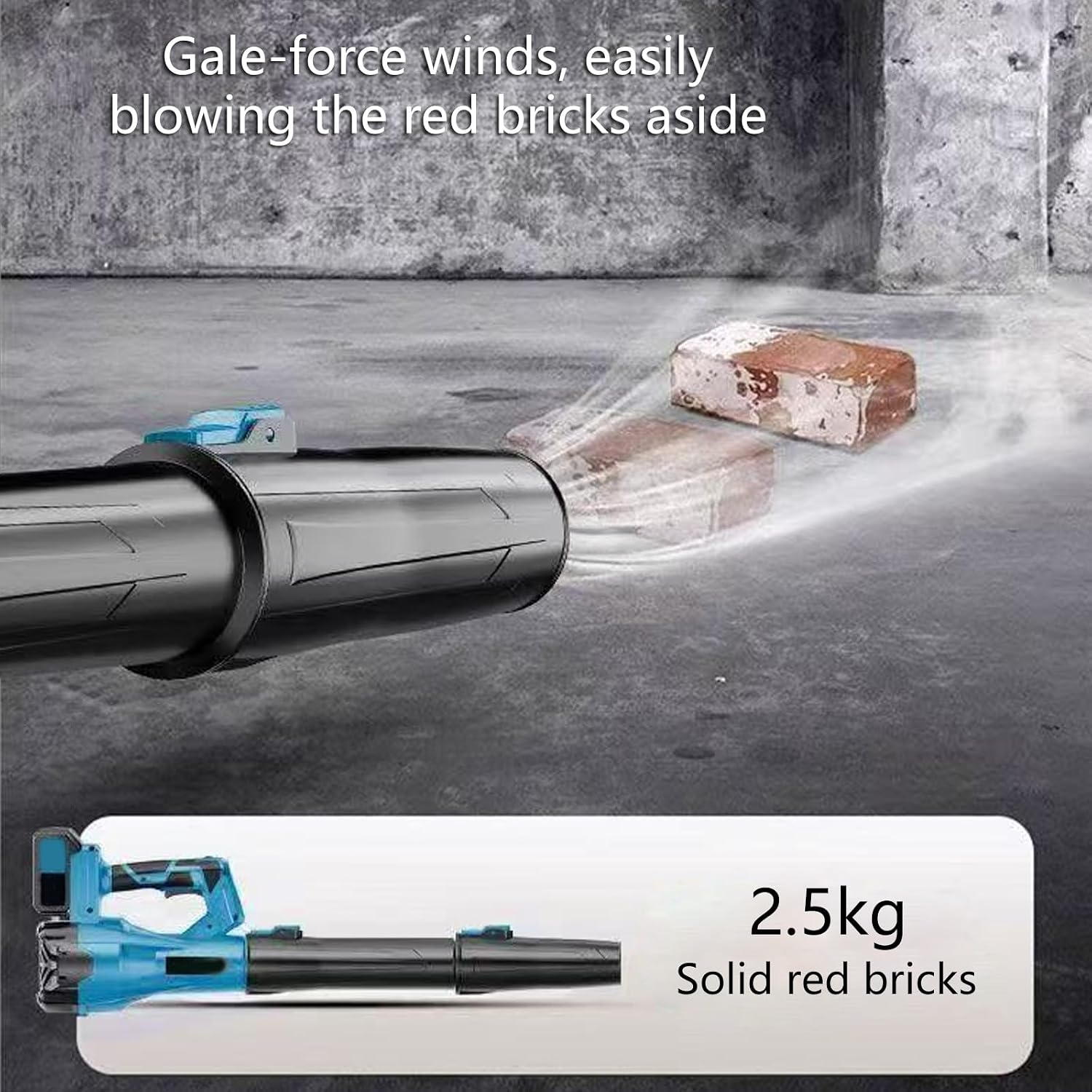 Professional Fast Speed Blower Leaves Fan Portable Garden Air Blower Battery Cordless Leaves Application Portable