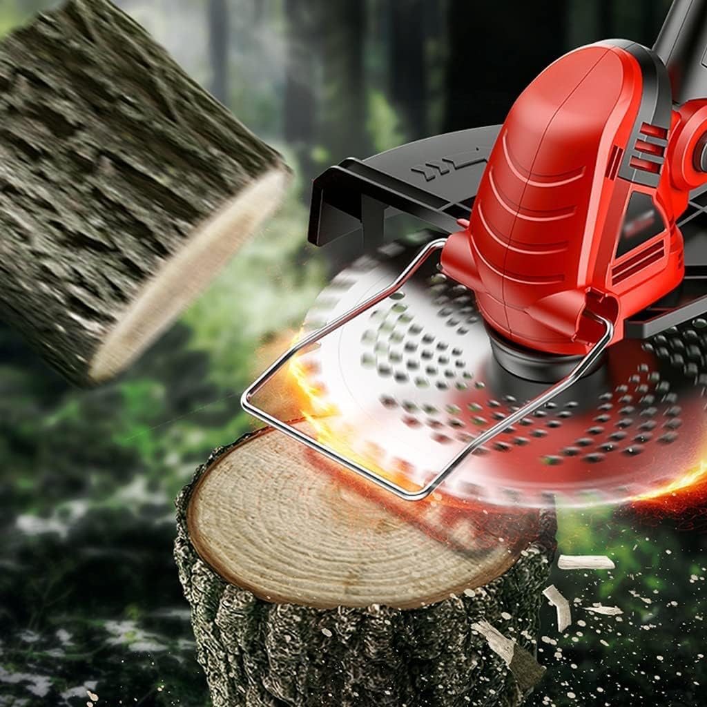 Grass Trimmer Cordless Household Rechargeable Lawn Mower Outdoor Electric Weeder Multifunctional Cleaning Equipment for Gardening (Battery: Battery*2 Specification: 29000mAh) (23000mAh Battery*1)